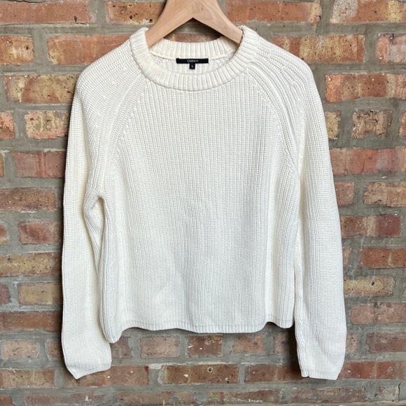 Quince 100% Organic Cotton Fisherman Crew Sweater - Picture 2 of 13